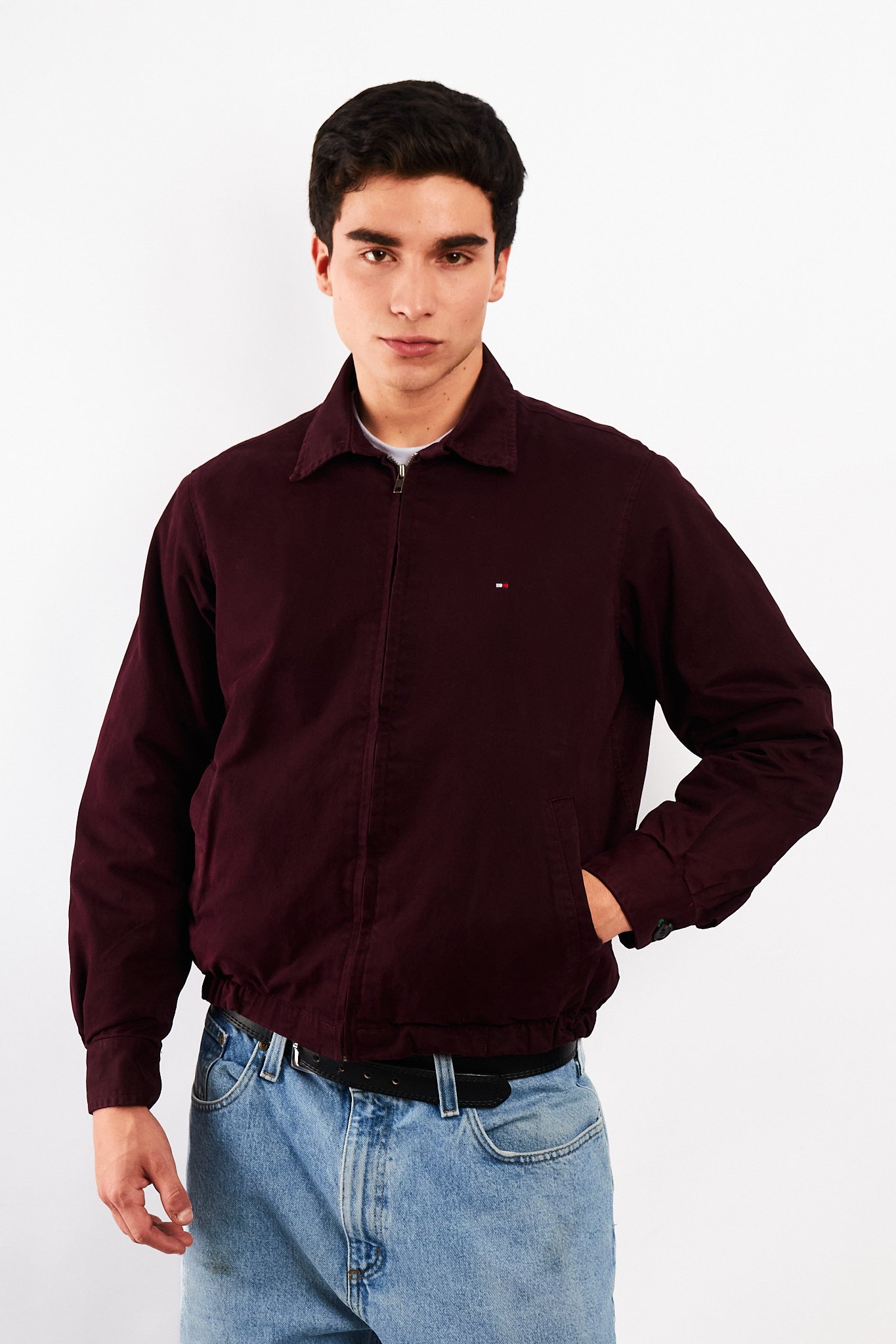 2000 Vintage Tommy Hilfiger Malbec Harrington (M)