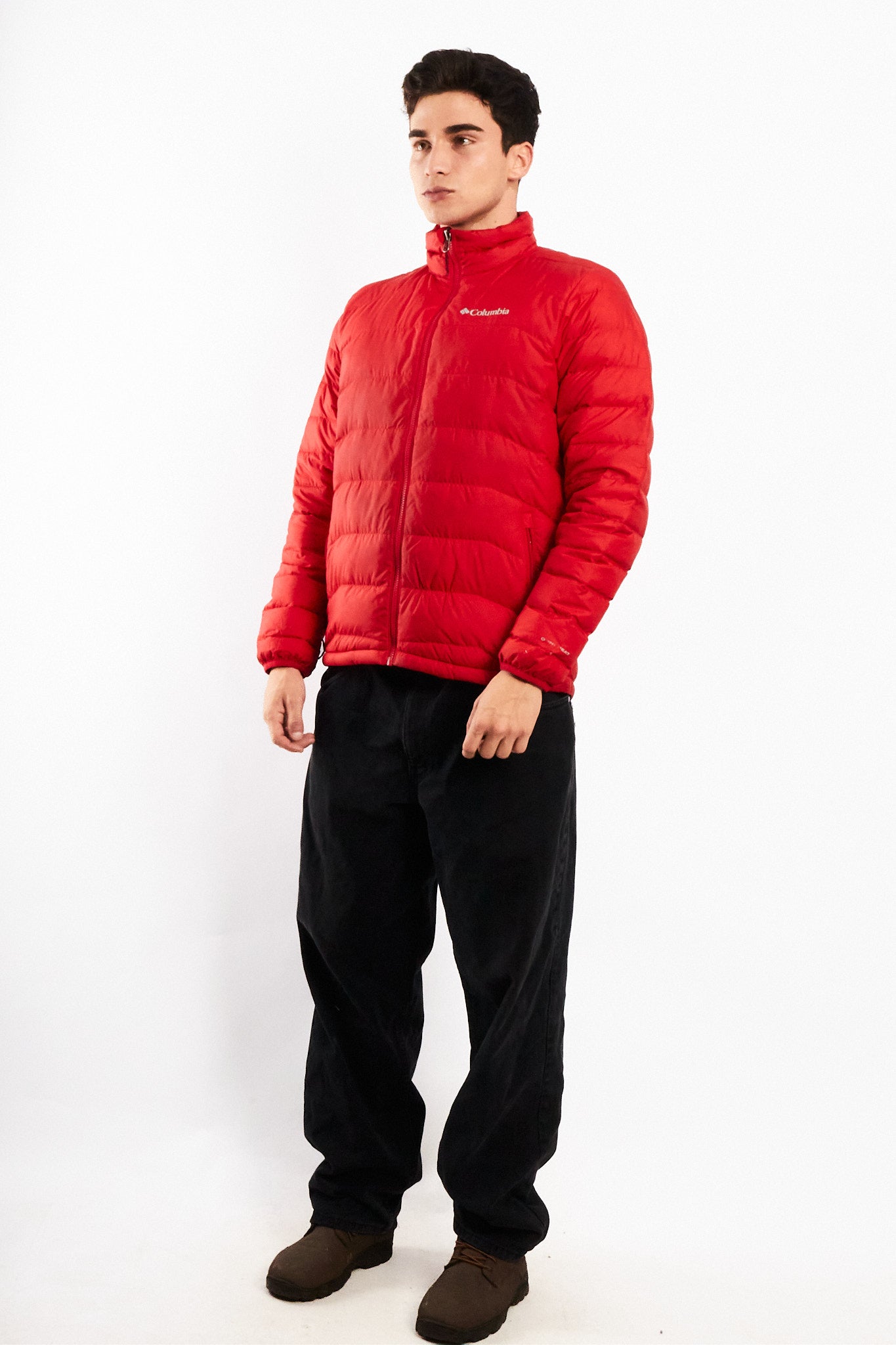 2000 Vintage Columbia Omniheat Down Puffer Jacket (M)