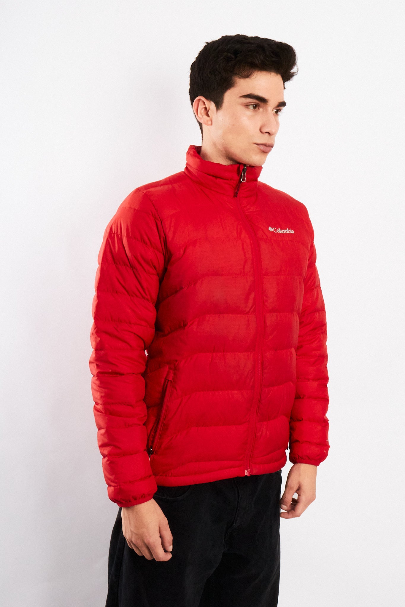 2000 Vintage Columbia Omniheat Down Puffer Jacket (M)