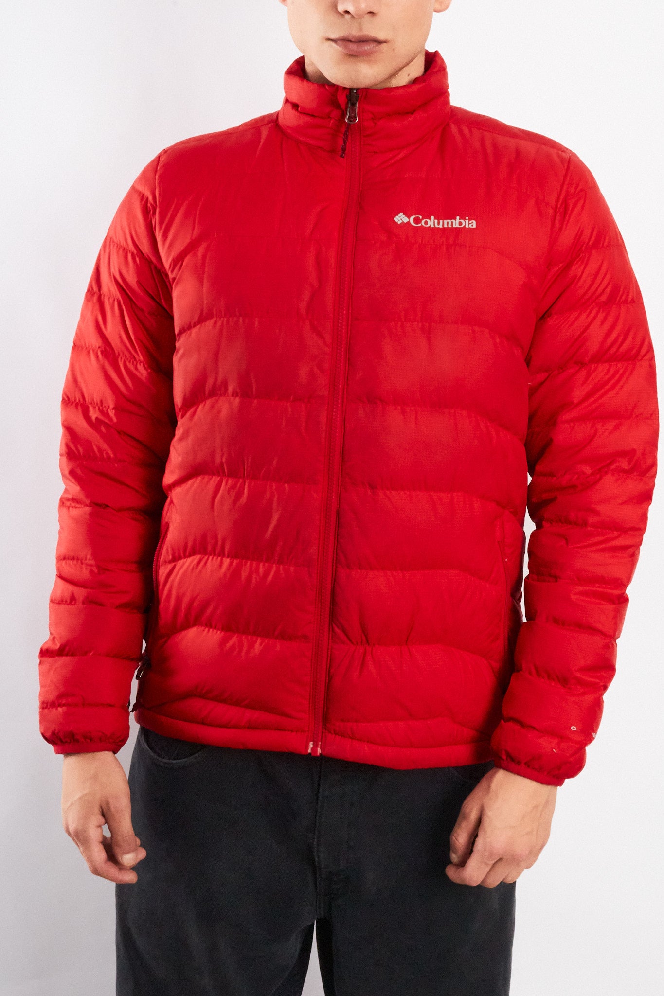 2000 Vintage Columbia Omniheat Down Puffer Jacket (M)