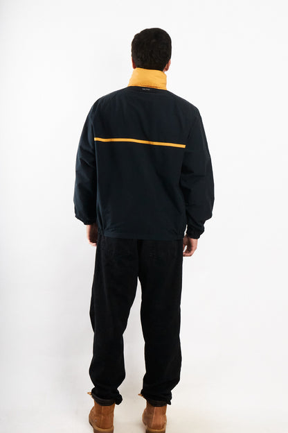 2000 Vintage Nautica Striped Spellout Jacket (M/L)