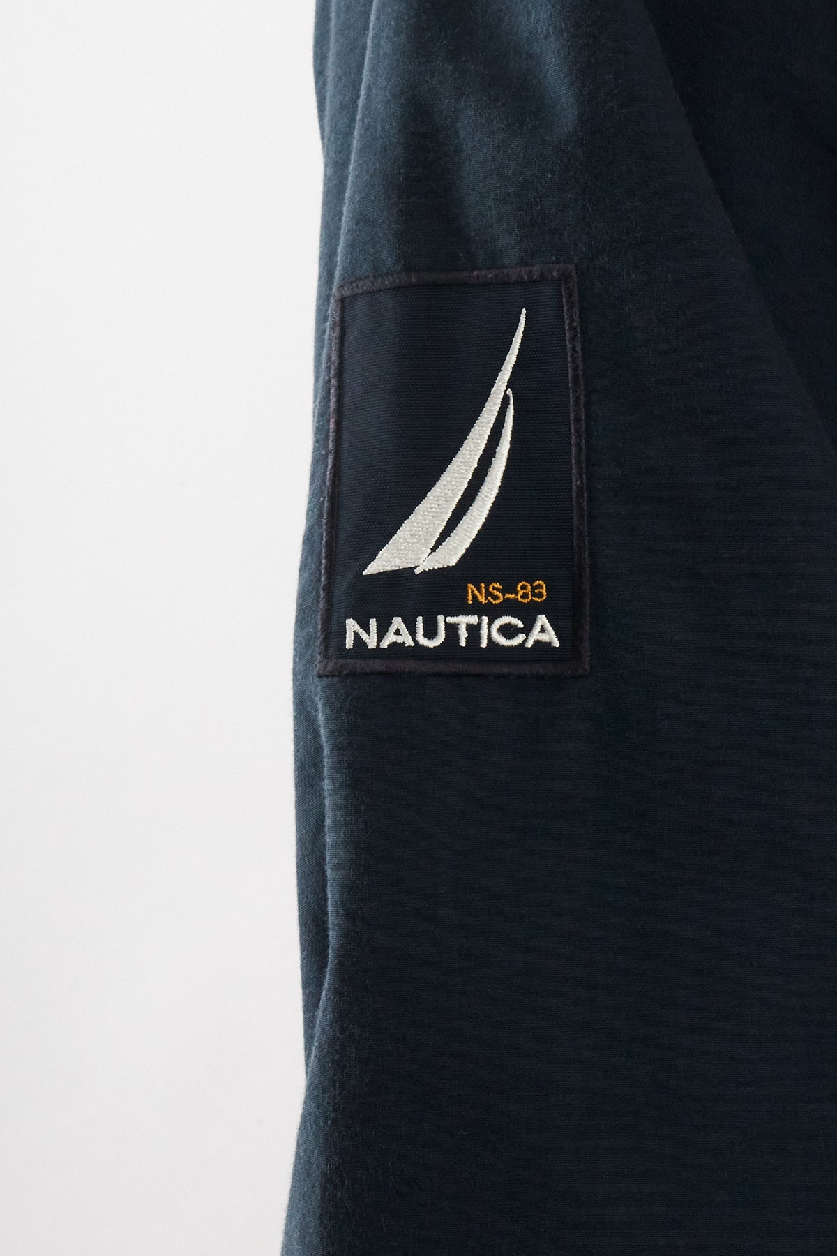 2000 Vintage Nautica Striped Spellout Jacket (M/L)