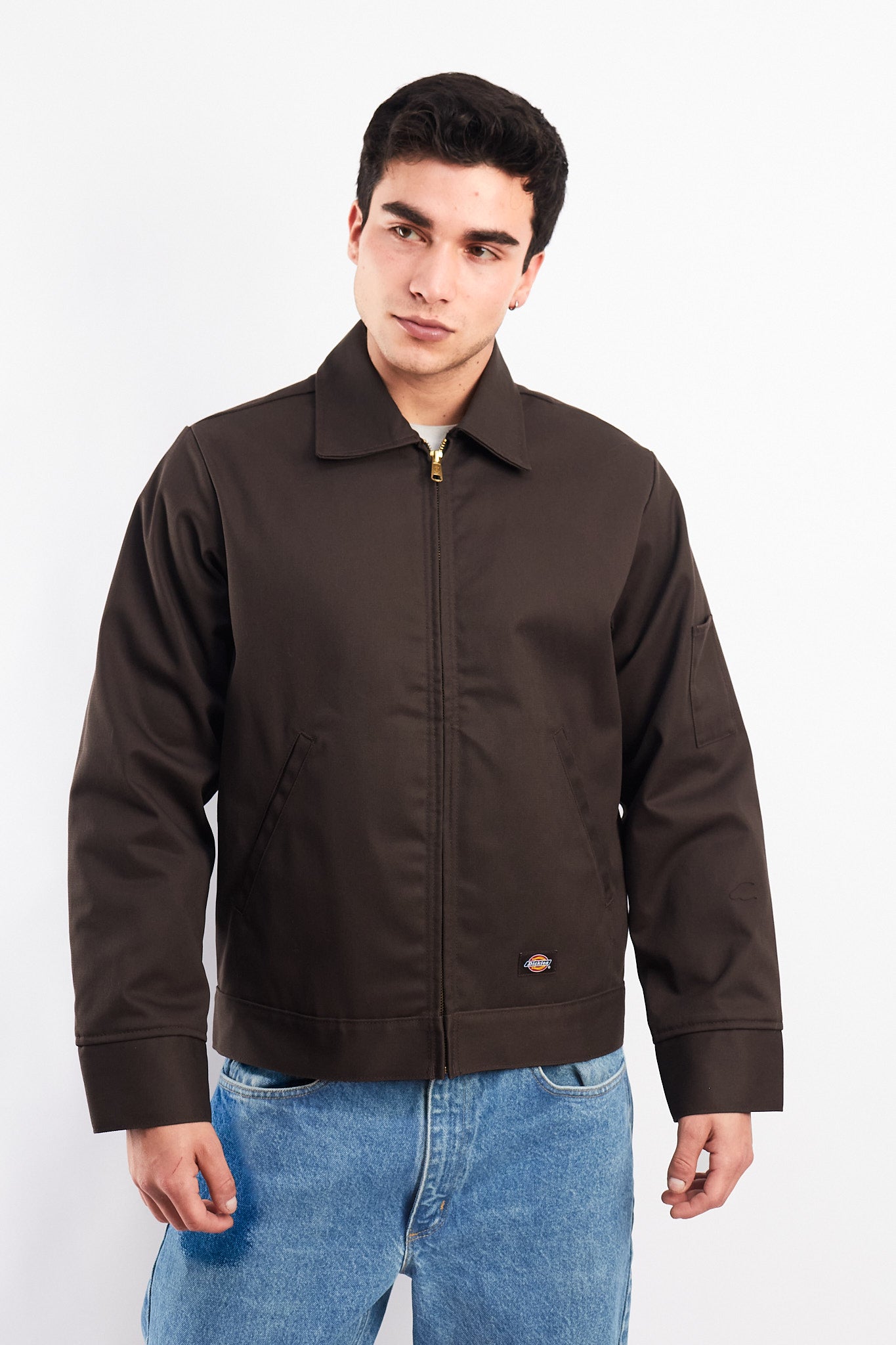 Dickies Icons Dark Brown Einsenhower Jacket (M)