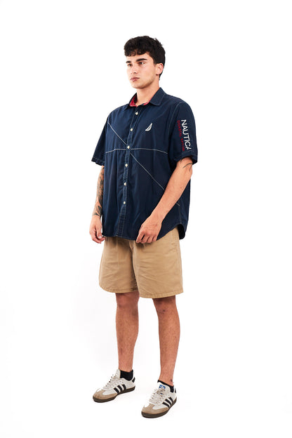 2000 Nautica Coastal Sailing Shirt (M/L)