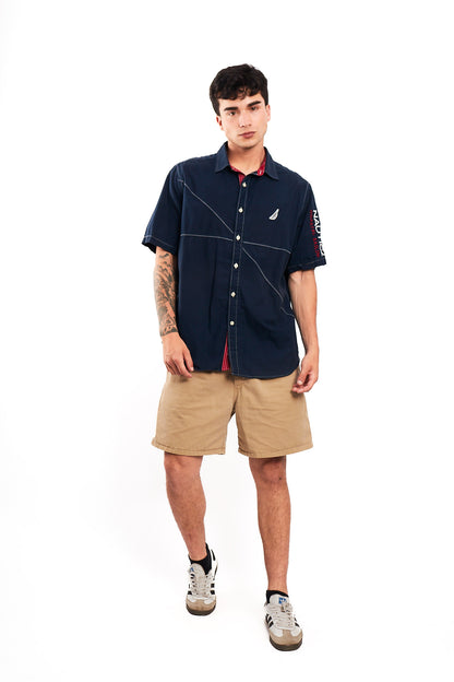2000 Nautica Coastal Sailing Shirt (M/L)