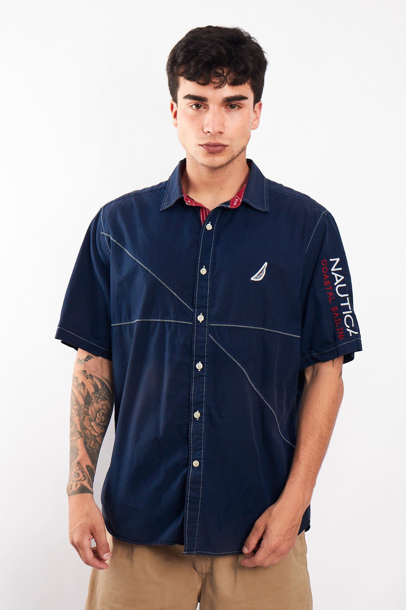 2000 Nautica Coastal Sailing Shirt (M/L)