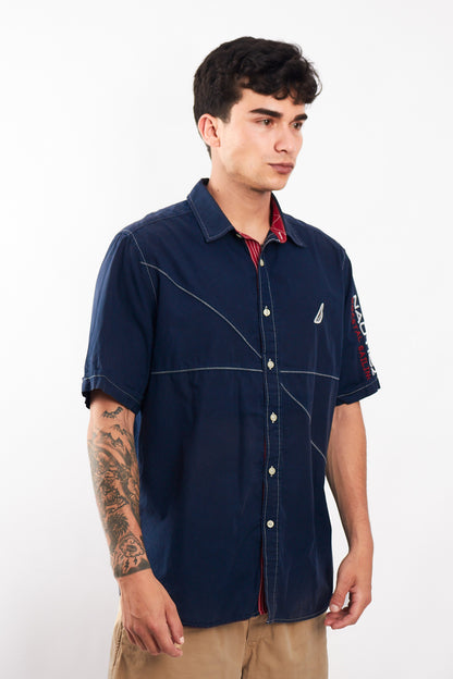 2000 Nautica Coastal Sailing Shirt (M/L)