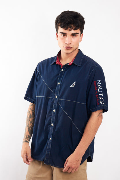 2000 Nautica Coastal Sailing Shirt (M/L)