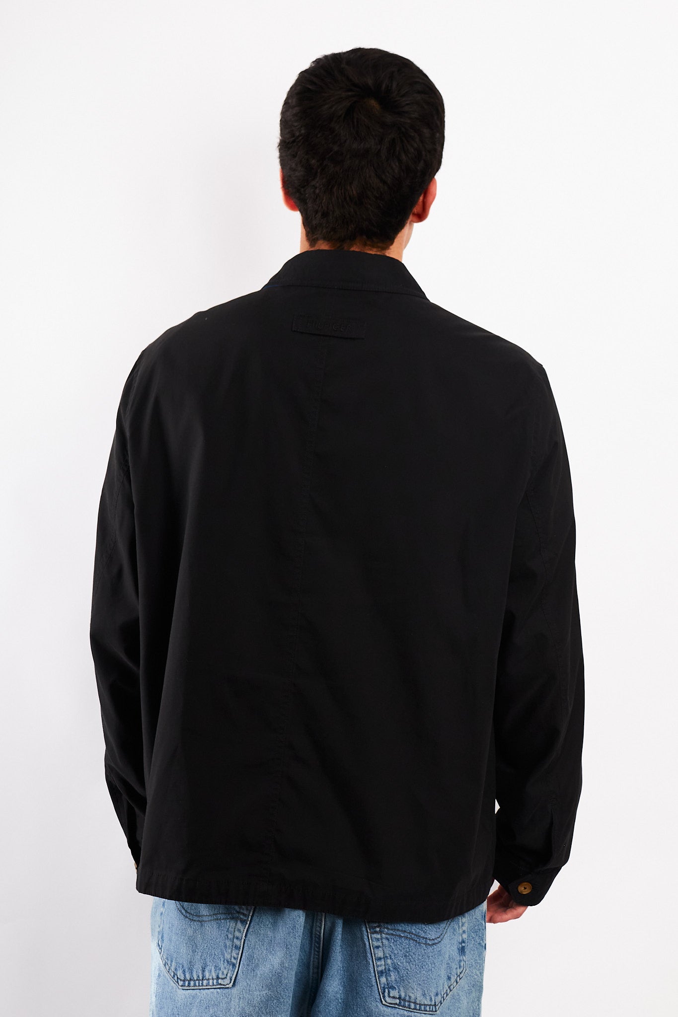 2010 Tommy Hilfiger Black Impermeable Harrington (L/XL)