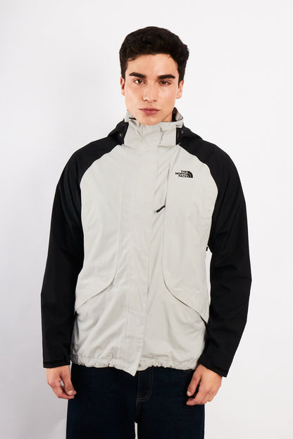 2000 Vintage North Face Black n' White Impermeable Jackett (S/M)
