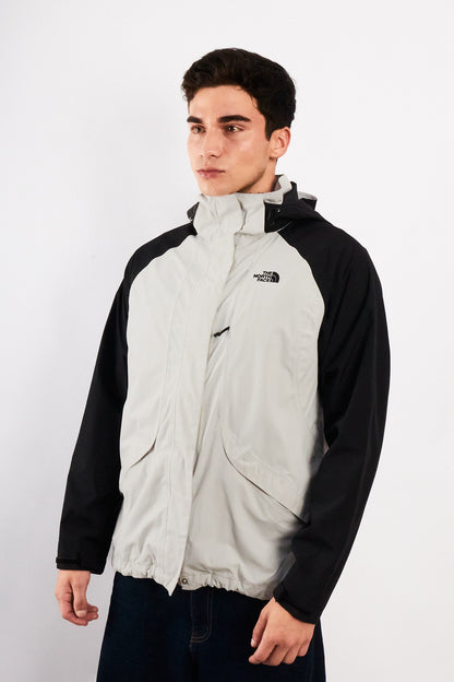 2000 Vintage North Face Black n' White Impermeable Jackett (S/M)