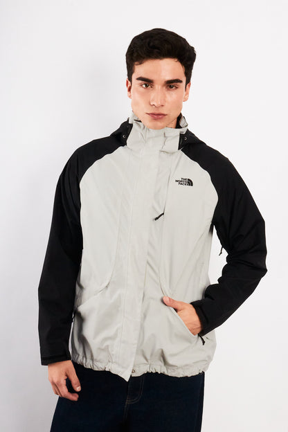 2000 Vintage North Face Black n' White Impermeable Jackett (S/M)