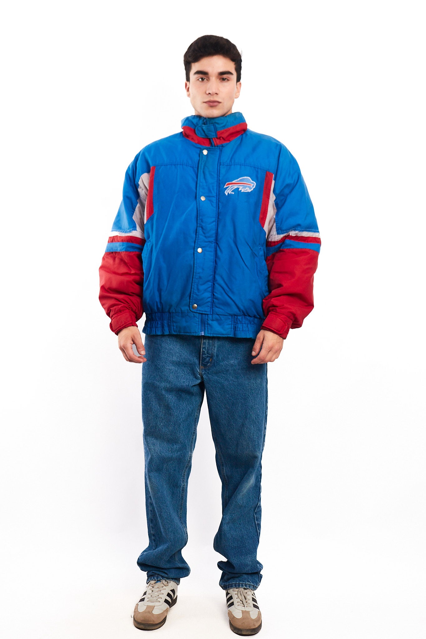 1990 NFL Gameday Buffalo Bills Padded Jacket  (M/L)
