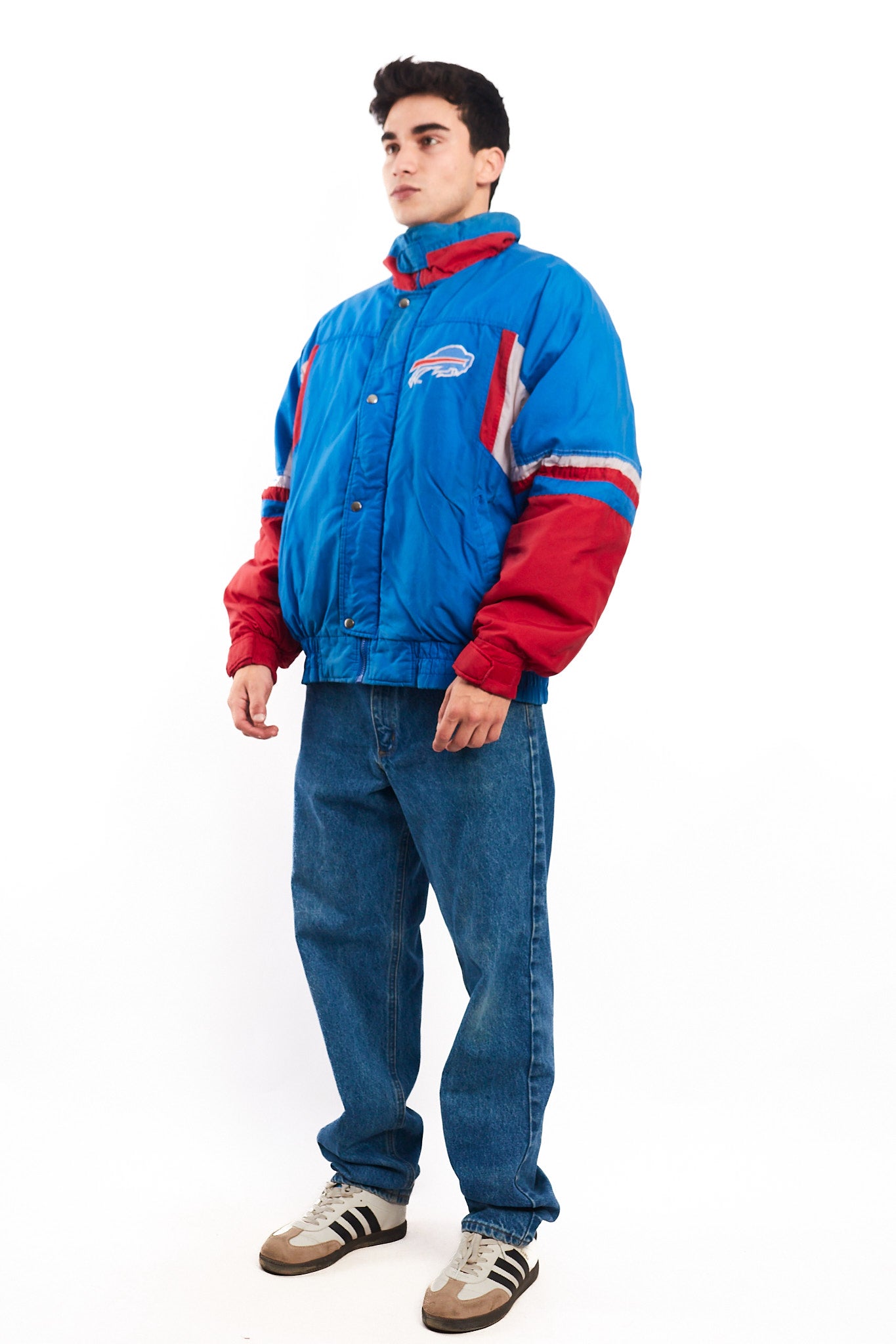 1990 NFL Gameday Buffalo Bills Padded Jacket  (M/L)