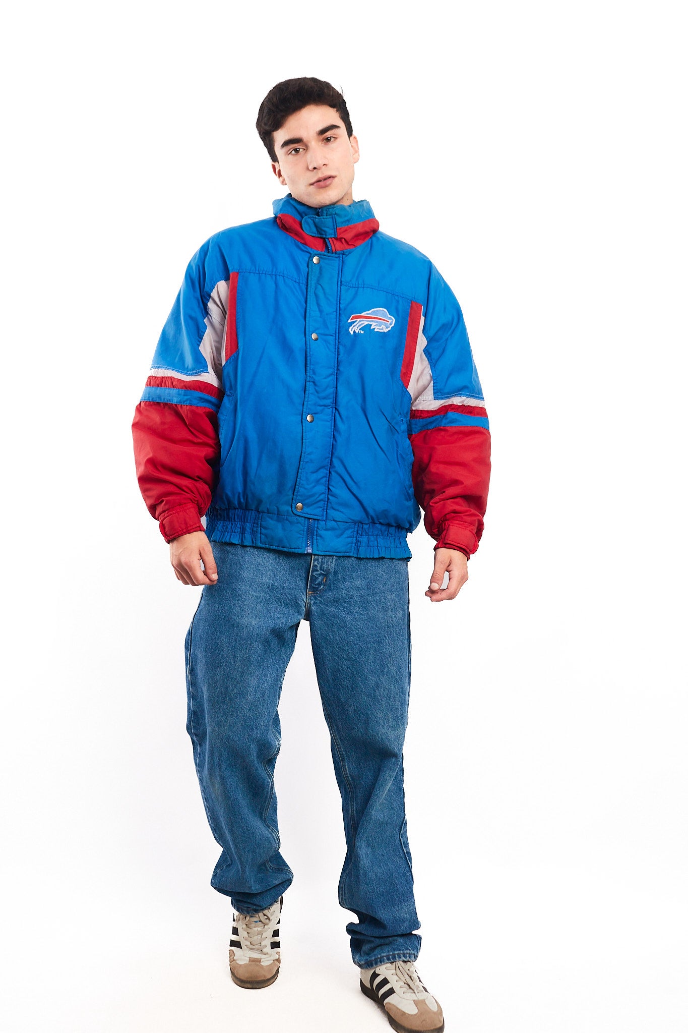 1990 NFL Gameday Buffalo Bills Padded Jacket  (M/L)