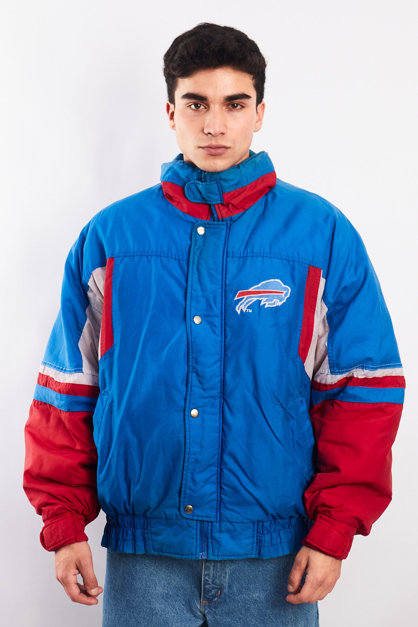 1990 NFL Gameday Buffalo Bills Padded Jacket  (M/L)