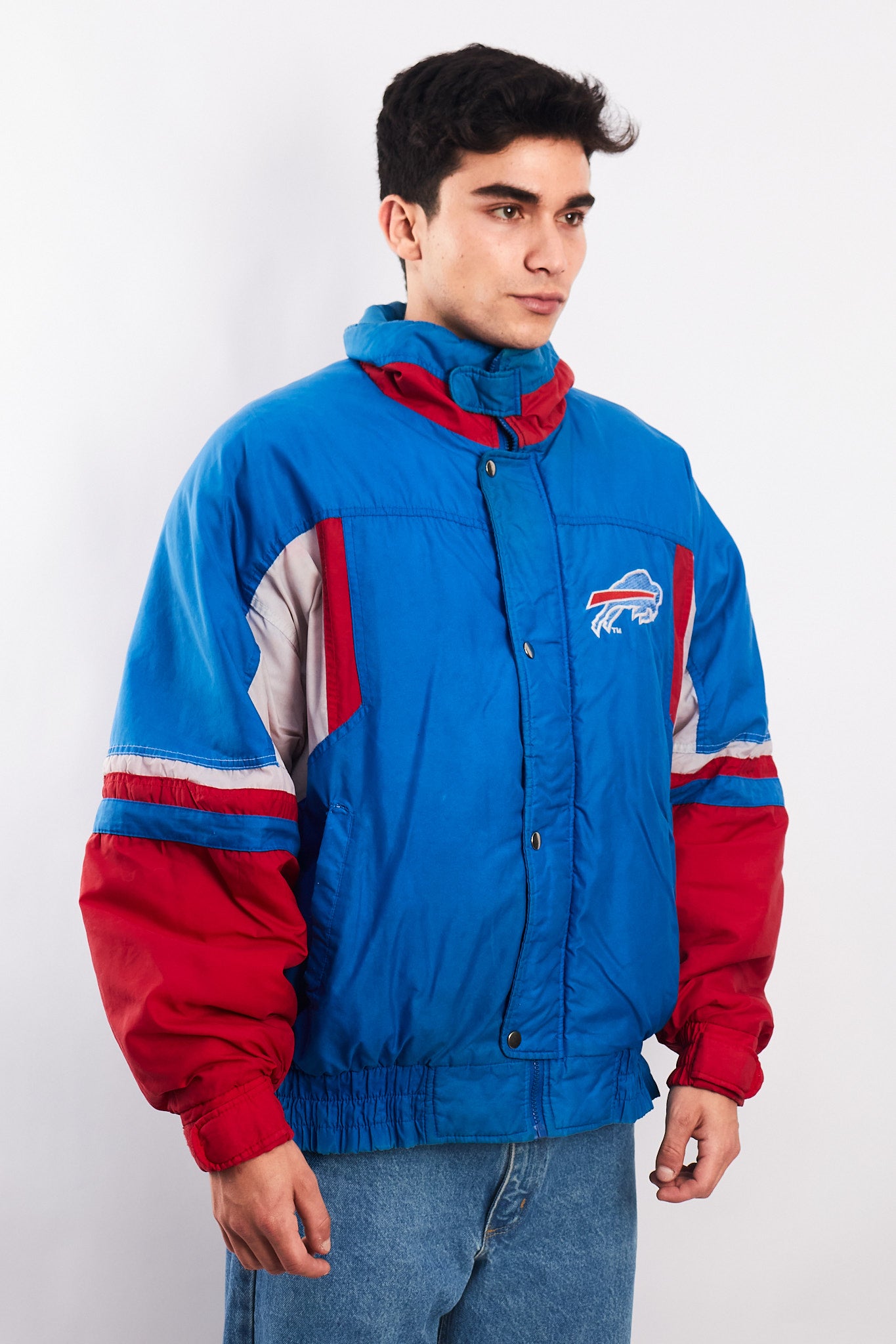 1990 NFL Gameday Buffalo Bills Padded Jacket  (M/L)