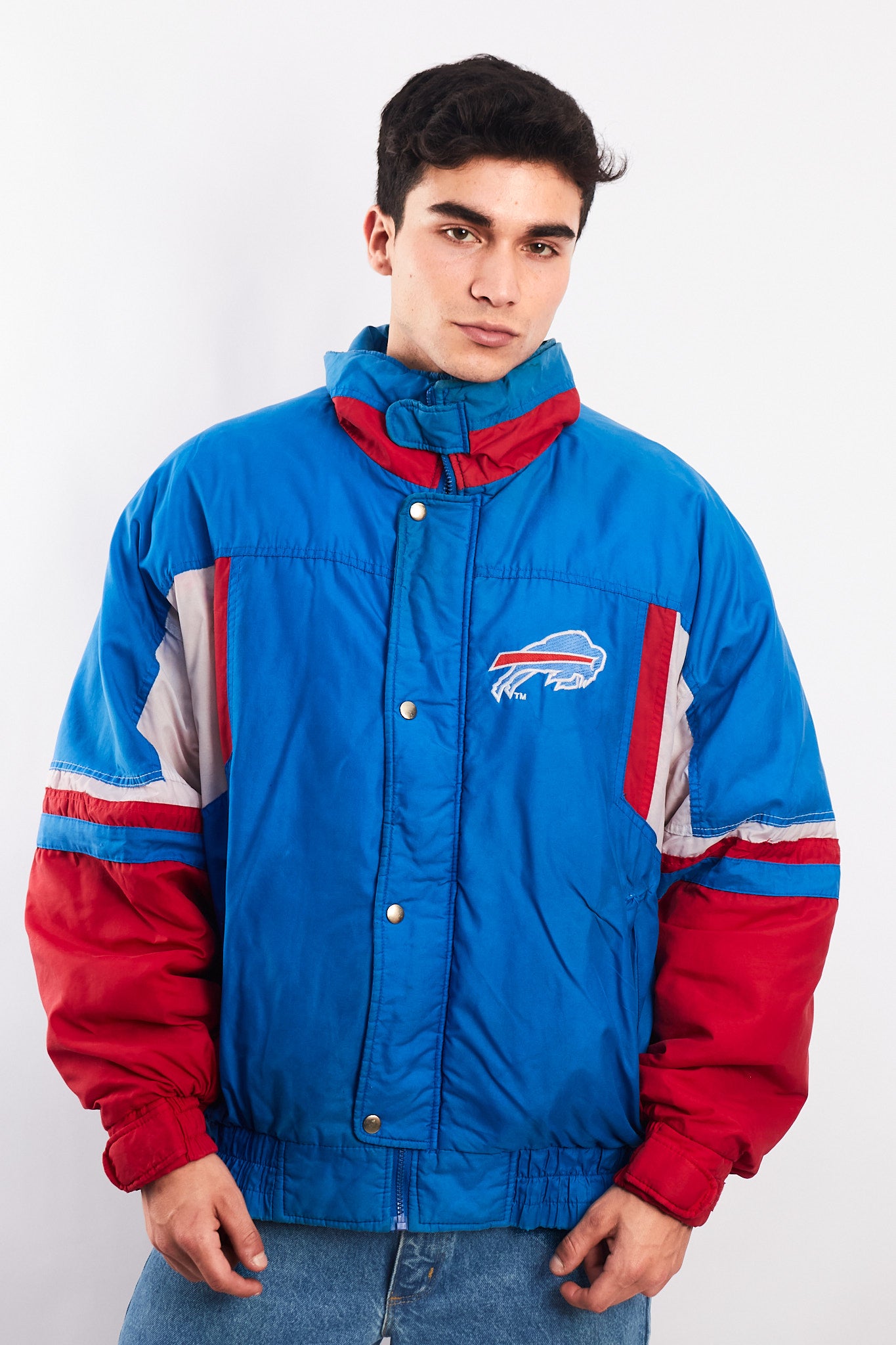 1990 NFL Gameday Buffalo Bills Padded Jacket  (M/L)