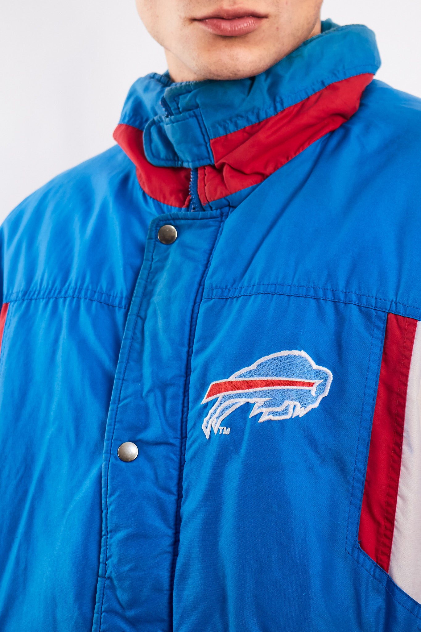 1990 NFL Gameday Buffalo Bills Padded Jacket  (M/L)