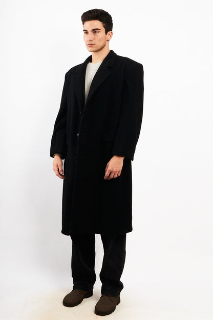 2000 Vintage Hugo Boss Wool Trench Coat (M/L)