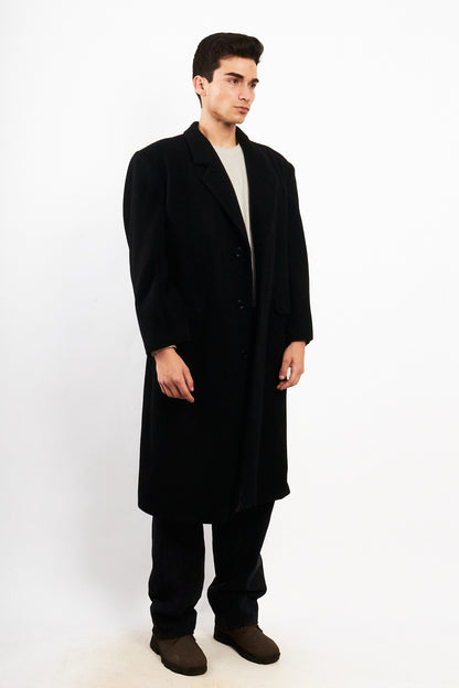 2000 Vintage Hugo Boss Wool Trench Coat (M/L)