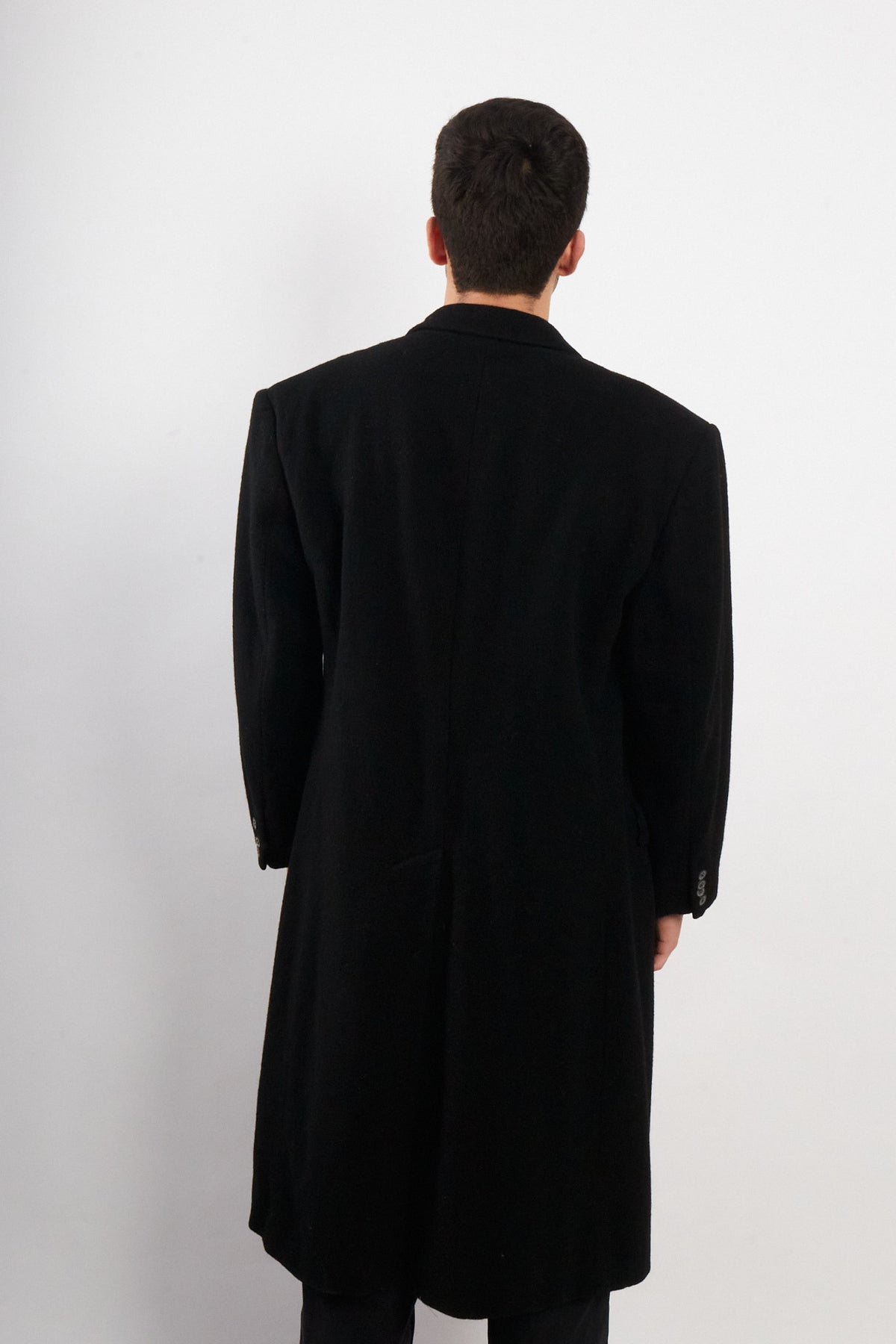 2000 Vintage Hugo Boss Wool Trench Coat (M/L)