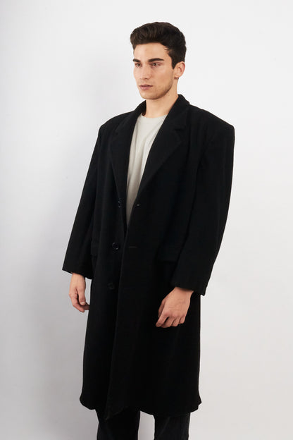 2000 Vintage Hugo Boss Wool Trench Coat (M/L)