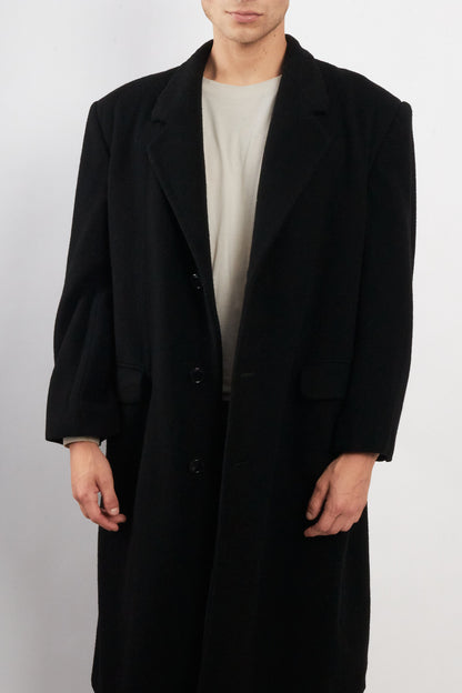 2000 Vintage Hugo Boss Wool Trench Coat (M/L)