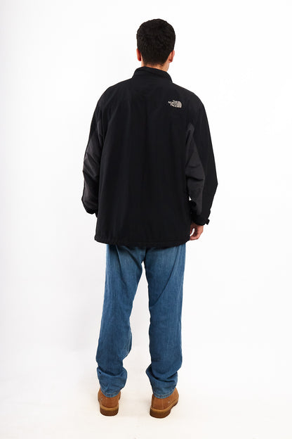 2000 Vintage The North Face Gray n' Black Gorpcore Impermeable Jacket (L/XL)