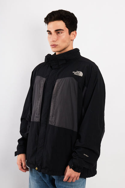 2000 Vintage The North Face Gray n' Black Gorpcore Impermeable Jacket (L/XL)