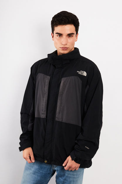 2000 Vintage The North Face Gray n' Black Gorpcore Impermeable Jacket (L/XL)