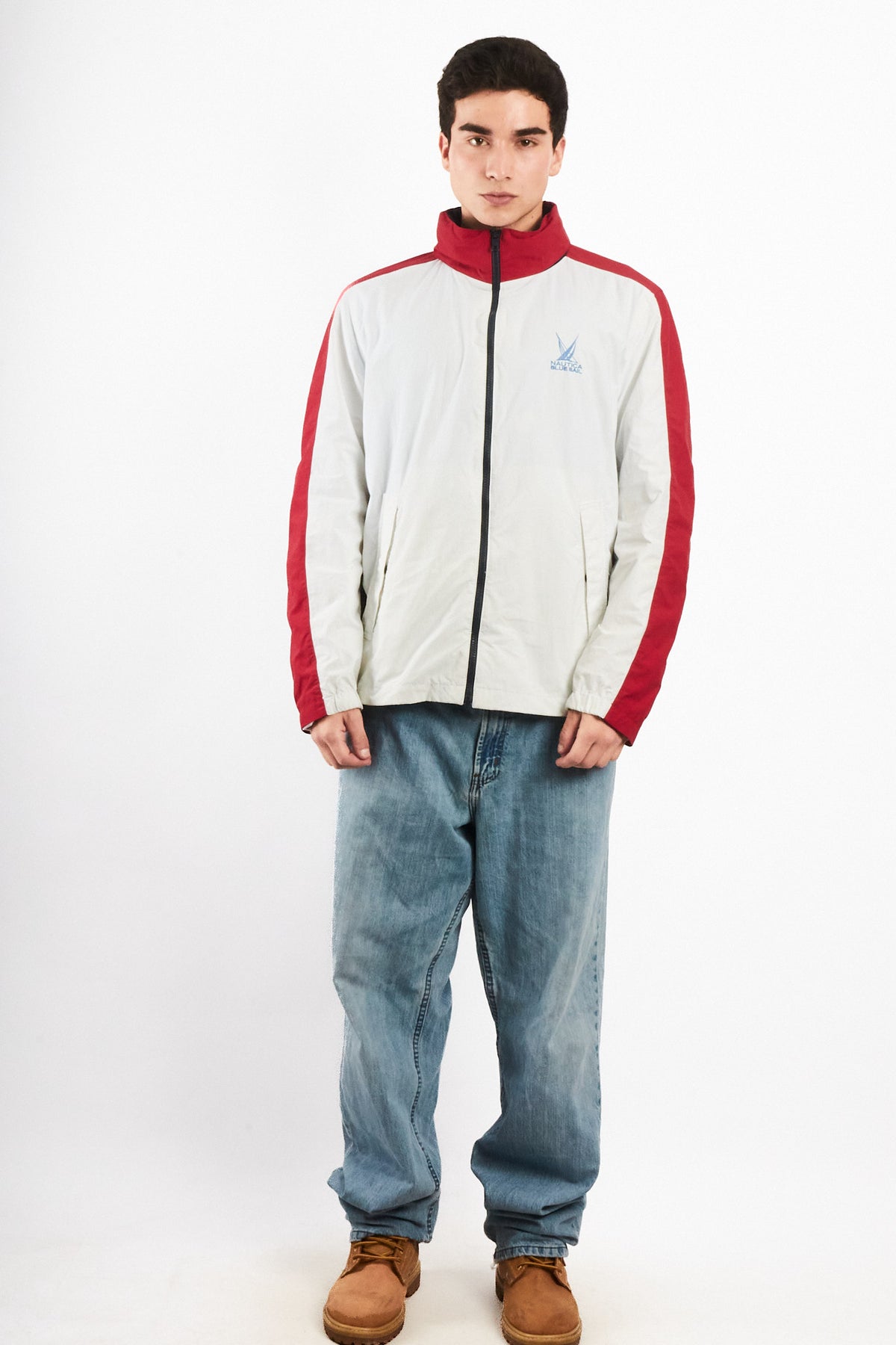 2010 Nautica Blue Sail Impermeable Retro Jacket (M/L)