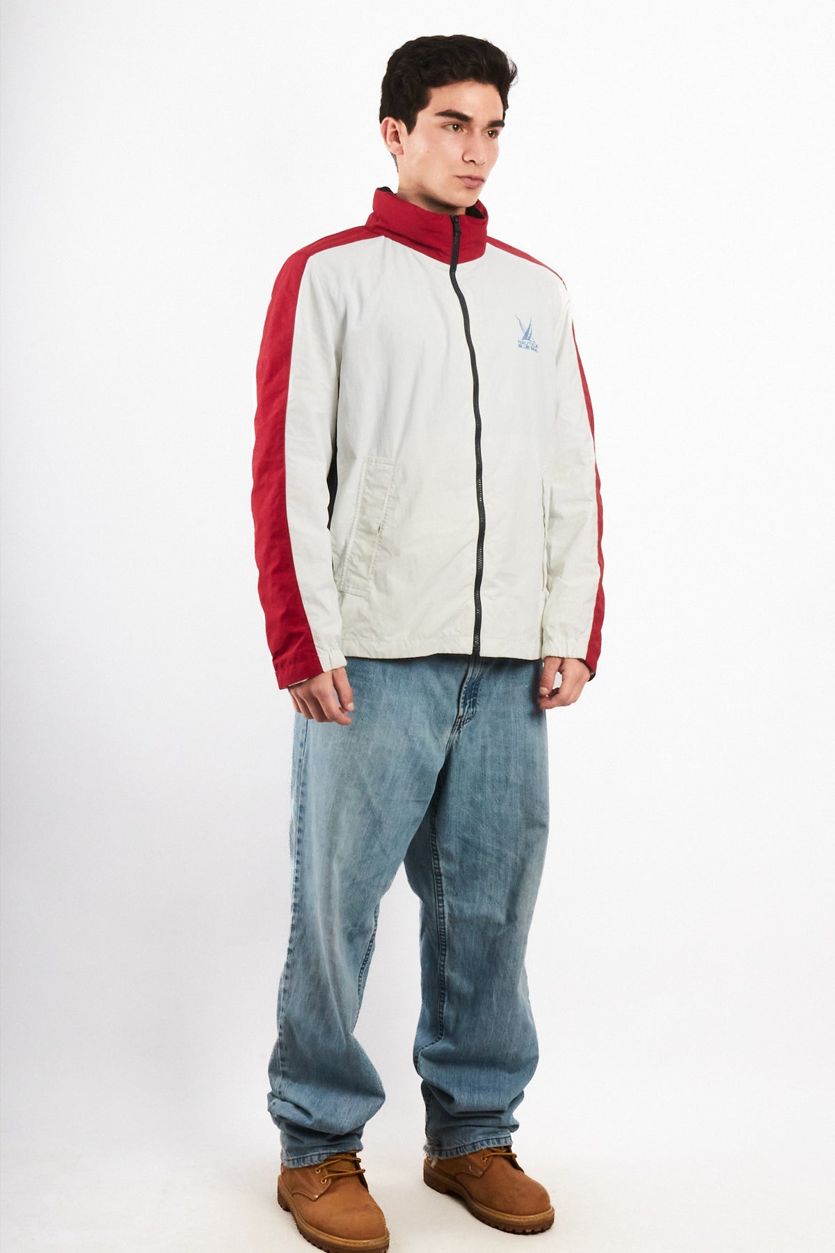 2010 Nautica Blue Sail Impermeable Retro Jacket (M/L)