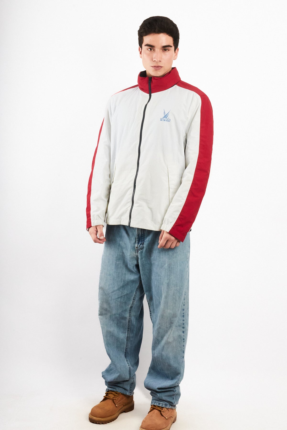 2010 Nautica Blue Sail Impermeable Retro Jacket (M/L)