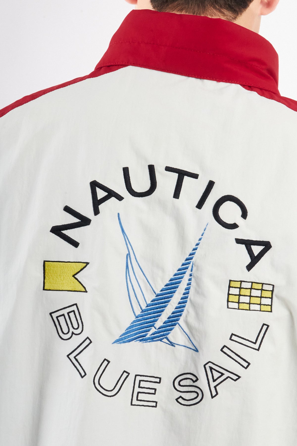 2010 Nautica Blue Sail Impermeable Retro Jacket (M/L)