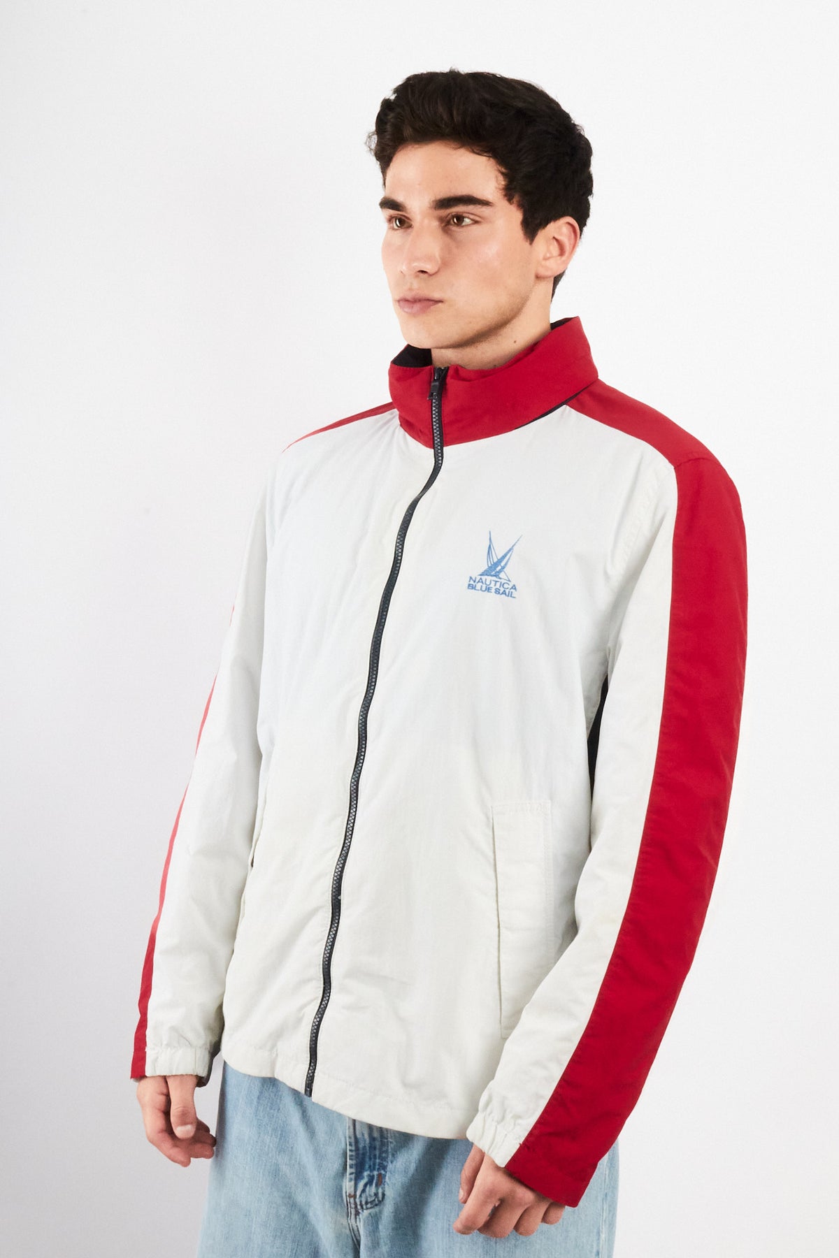 2010 Nautica Blue Sail Impermeable Retro Jacket (M/L)