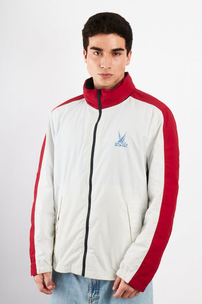 2010 Nautica Blue Sail Impermeable Retro Jacket (M/L)