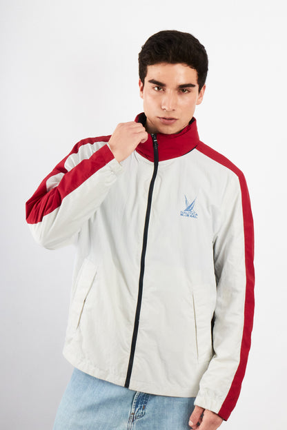 2010 Nautica Blue Sail Impermeable Retro Jacket (M/L)
