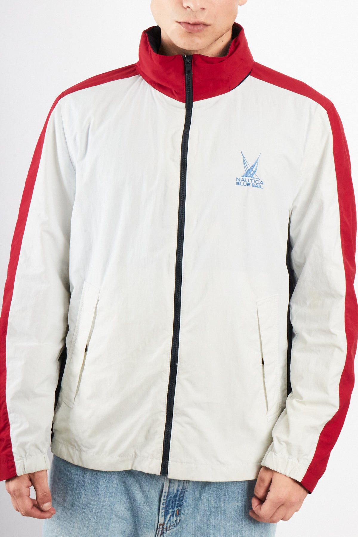 2010 Nautica Blue Sail Impermeable Retro Jacket (M/L)