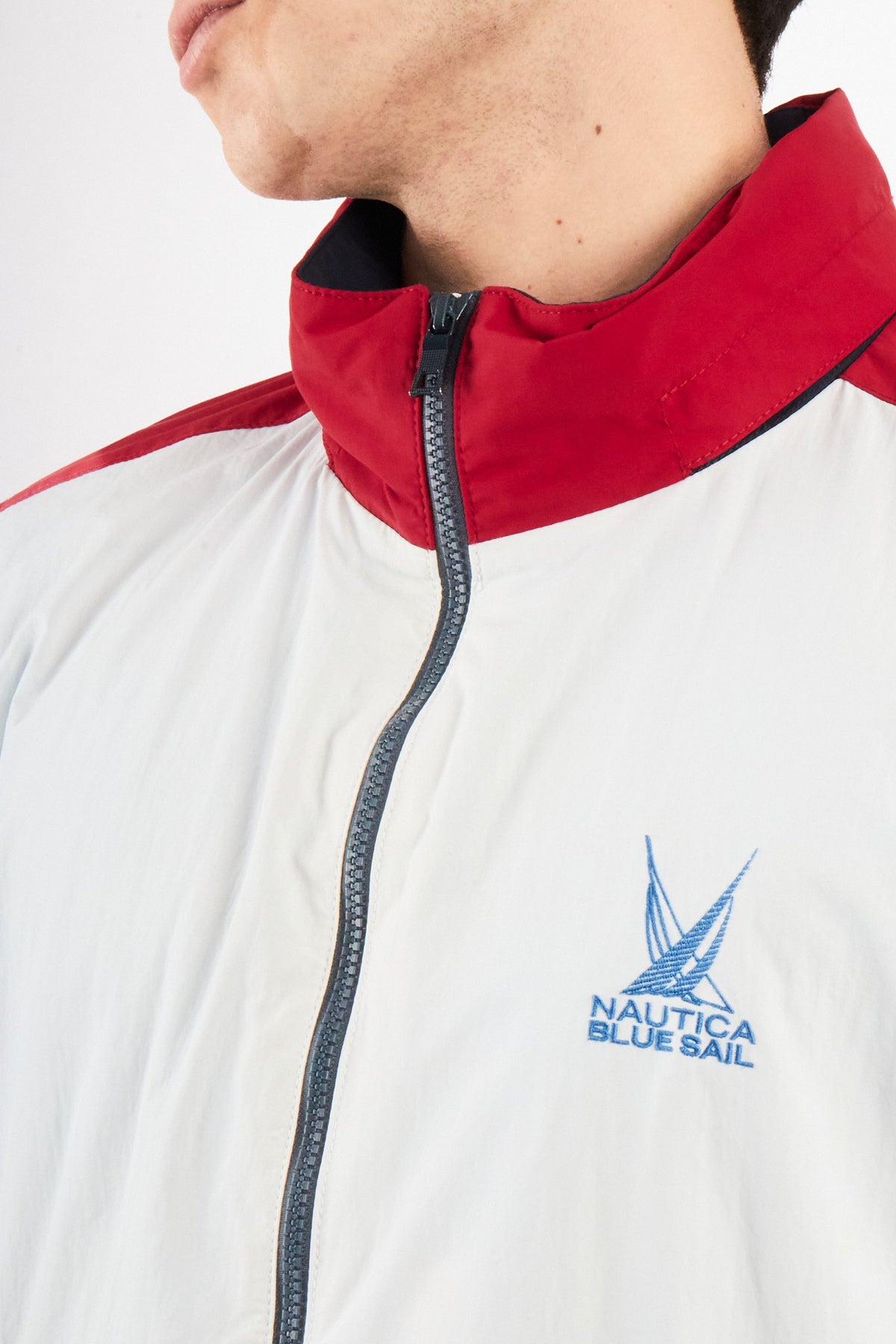 2010 Nautica Blue Sail Impermeable Retro Jacket (M/L)
