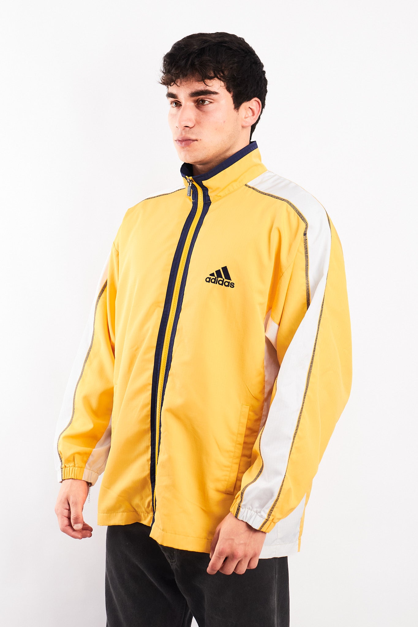 2000 Y2K Adidas Retro Windbreaker (L/XL)