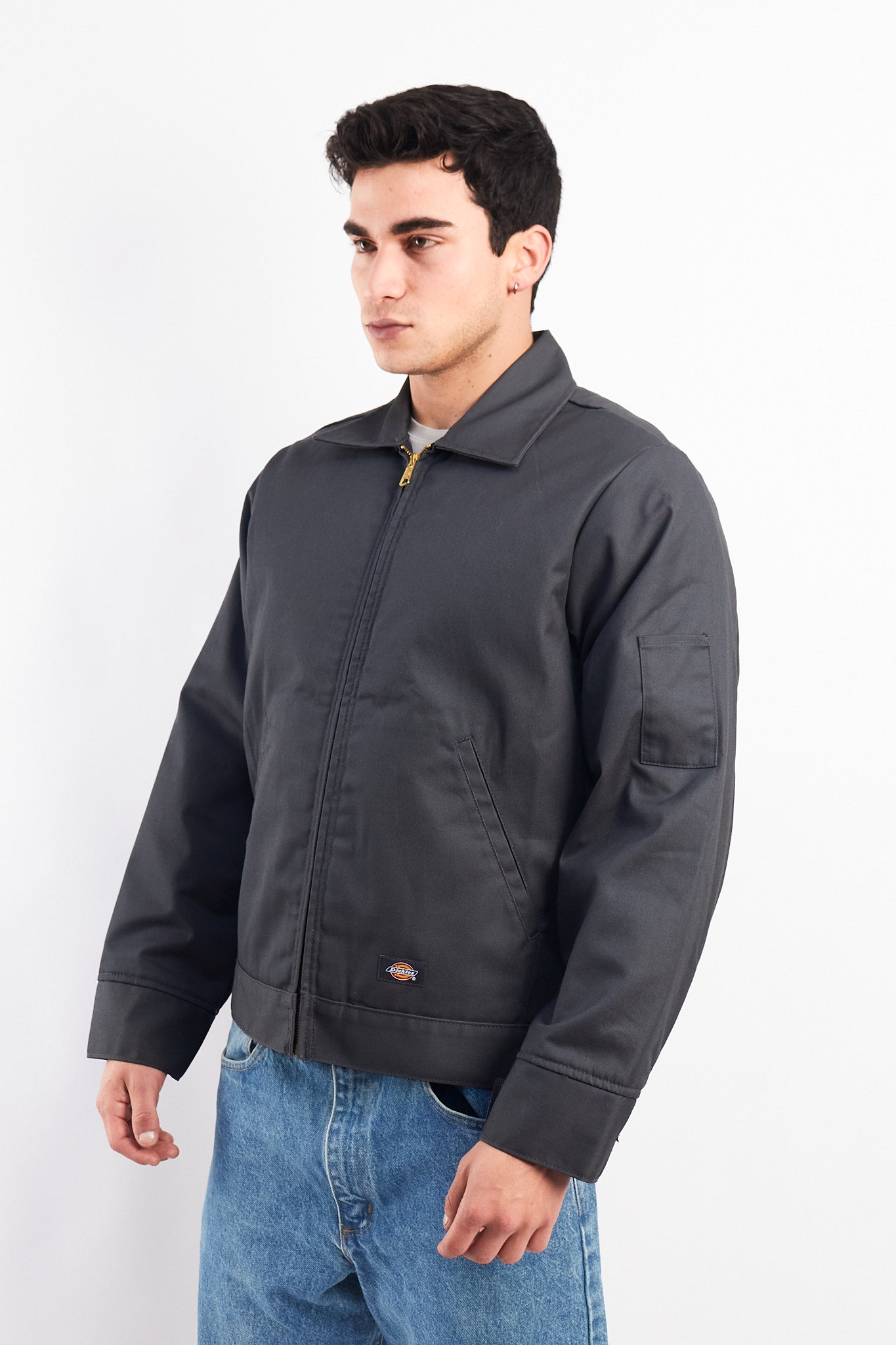Dickies Icons Charcoal Gray Eisenhower Jacket (M)