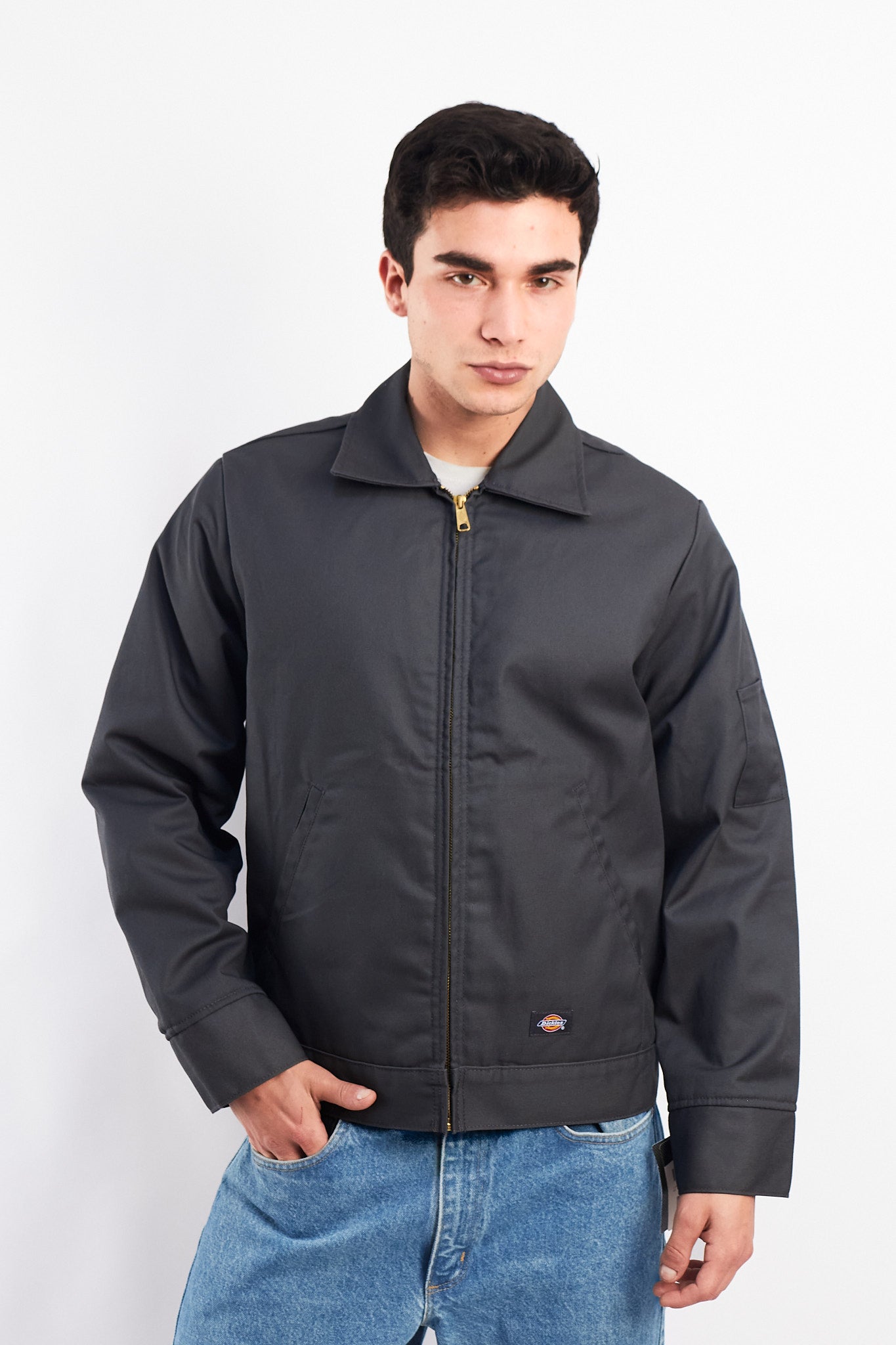 Dickies Icons Charcoal Gray Eisenhower Jacket (M)