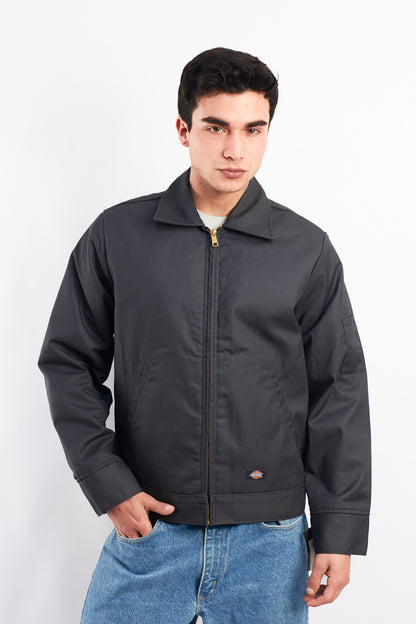 Dickies Icons Charcoal Gray Eisenhower Jacket (M)