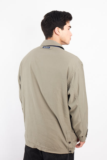 1990 Vintage Nautica Olive Green Coat (M/L)