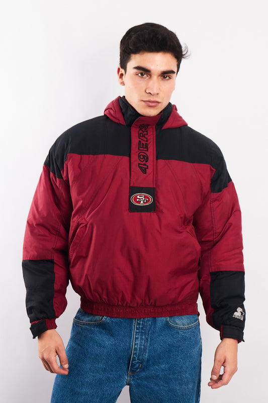 1990 Starter x NFL San Francisco 49ers Padded Anorak (S/M)
