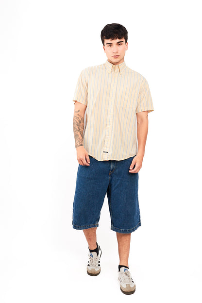 2000 Nautica Striped Shirt (M)