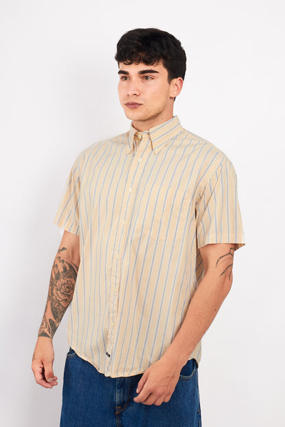 2000 Nautica Striped Shirt (M)