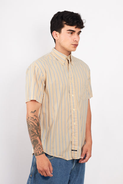 2000 Nautica Striped Shirt (M)