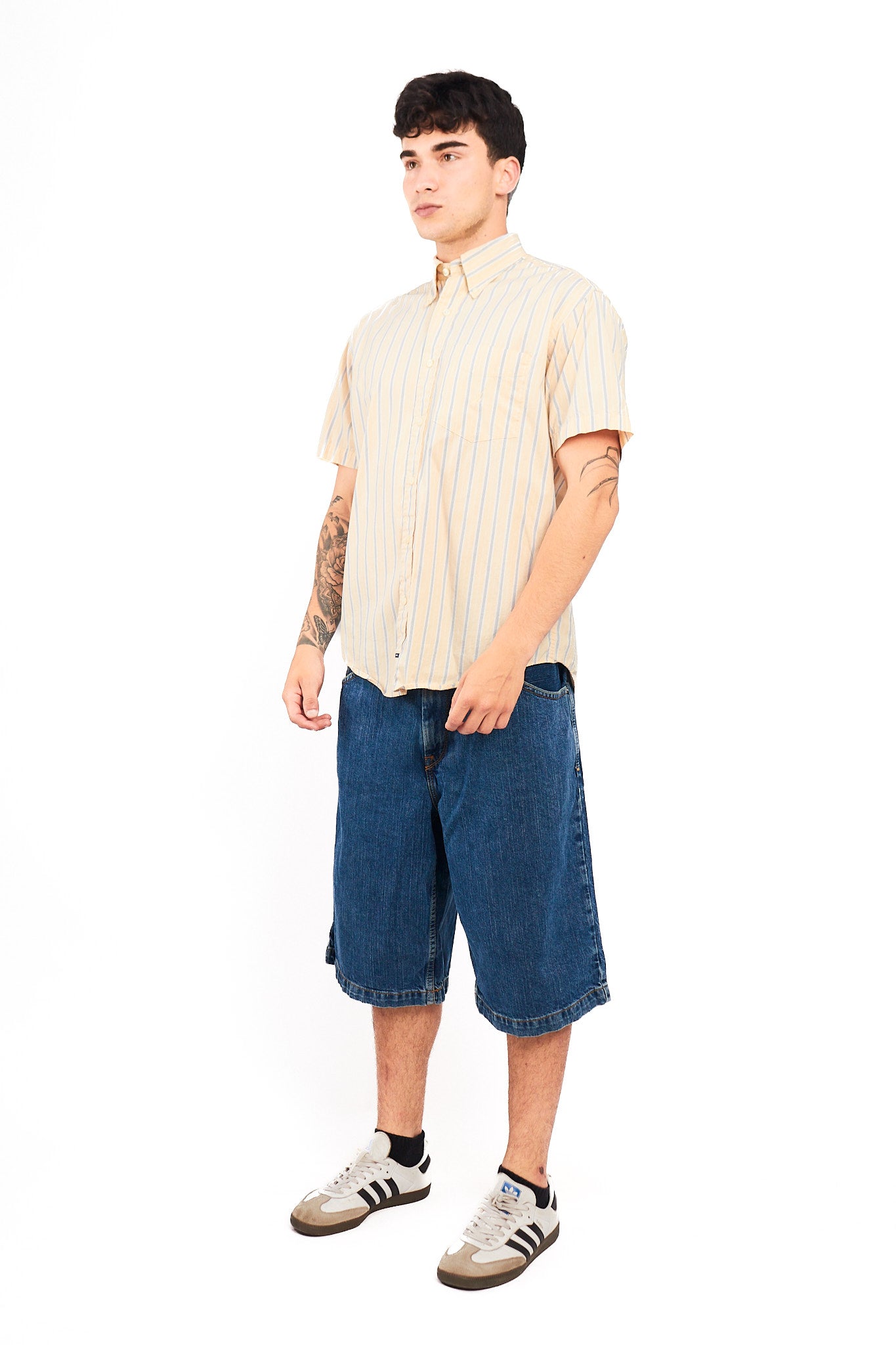 2000 Nautica Striped Shirt (M)